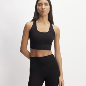 The Perform Longline Bra | Black