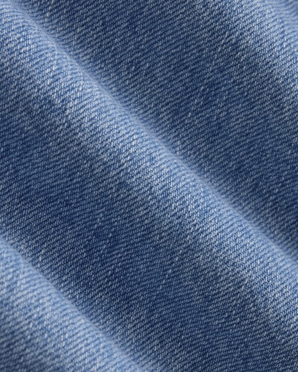 The Long A-Line Denim Short | Light Indigo - Image 6
