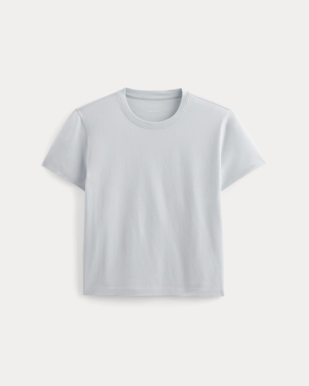 The Box-Cut Tee in Essential Cotton | Air Blue | No Pocket - Image 2
