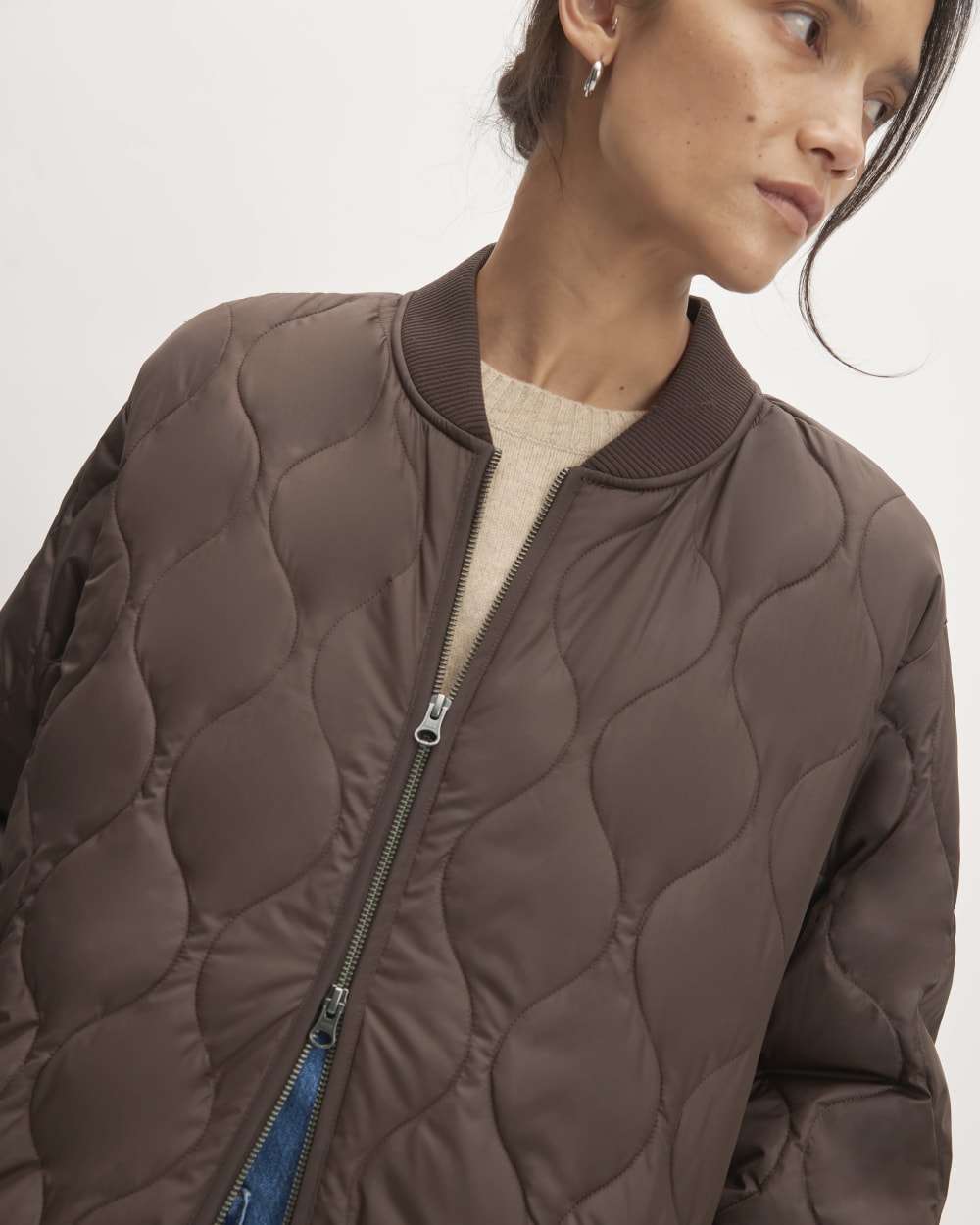 The ReNew Long Liner | Earth Brown - Image 4