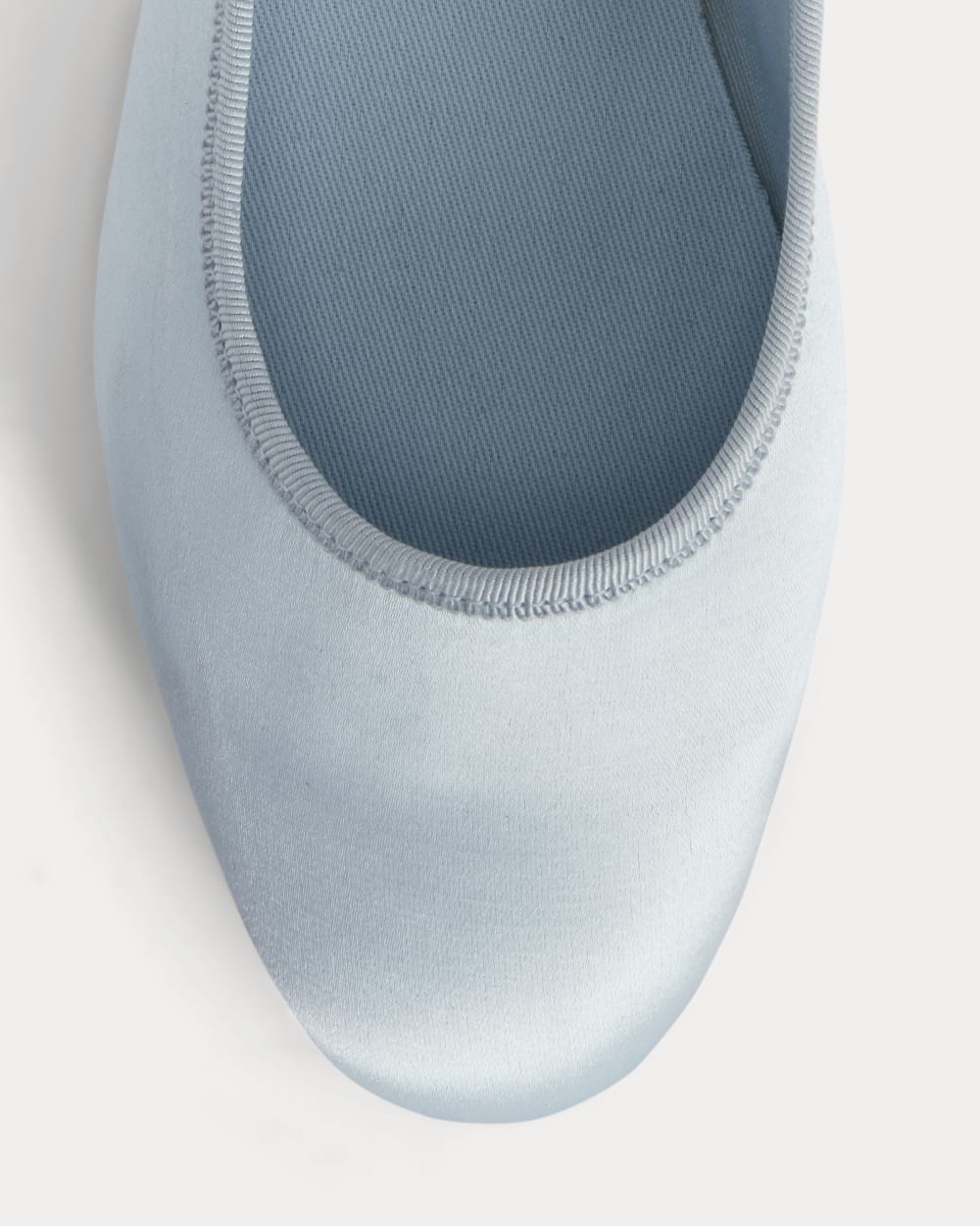 The Day Buckle Mary Jane | Robin Blue Satin - Image 4