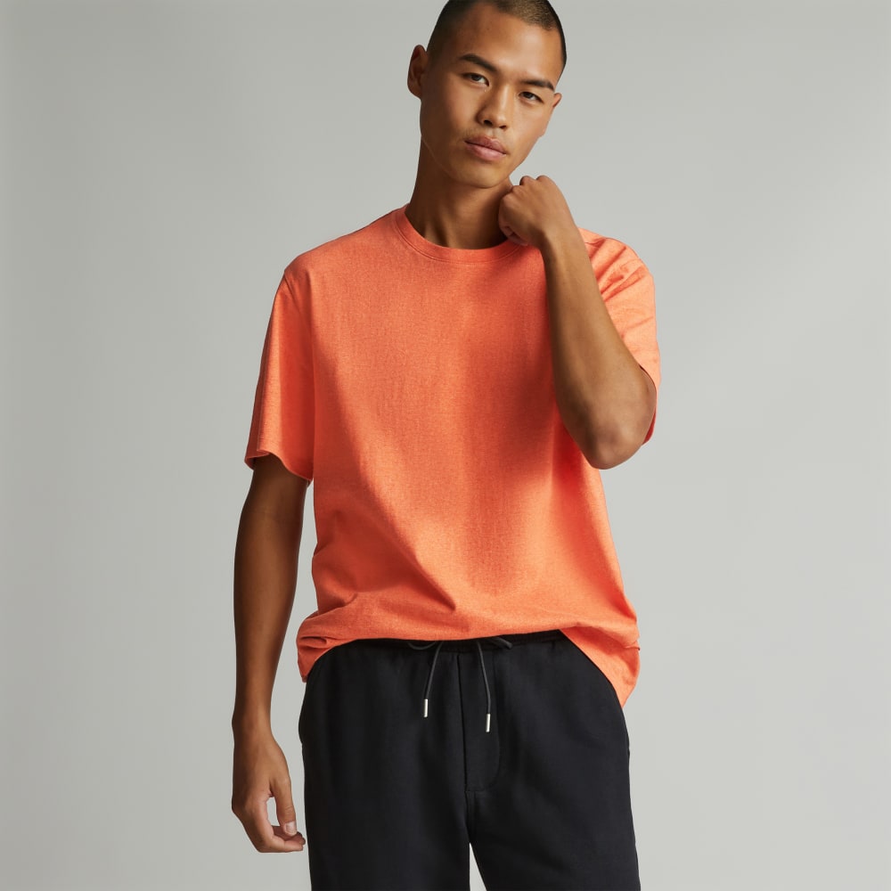 The Organic Cotton Crew | Heathered Paprika