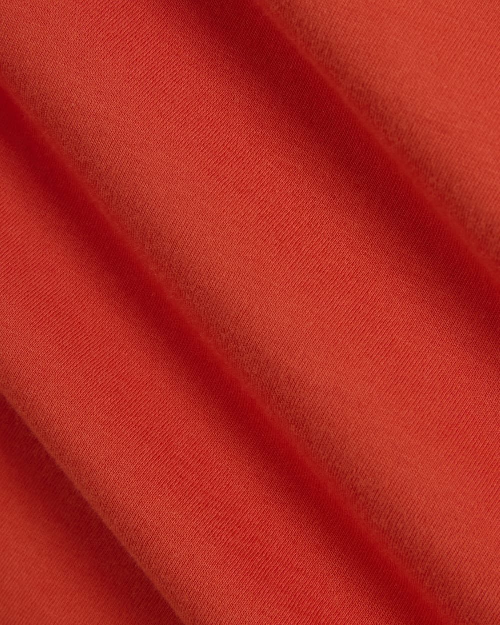 The Box-Cut Tee in Essential Cotton | Poppy Red | No Pocket - Image 5