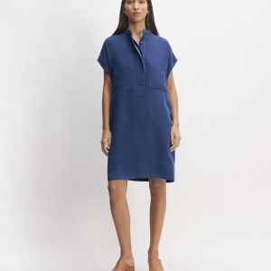 The TENCEL? Easy Workwear Dress | Bellwether Blue
