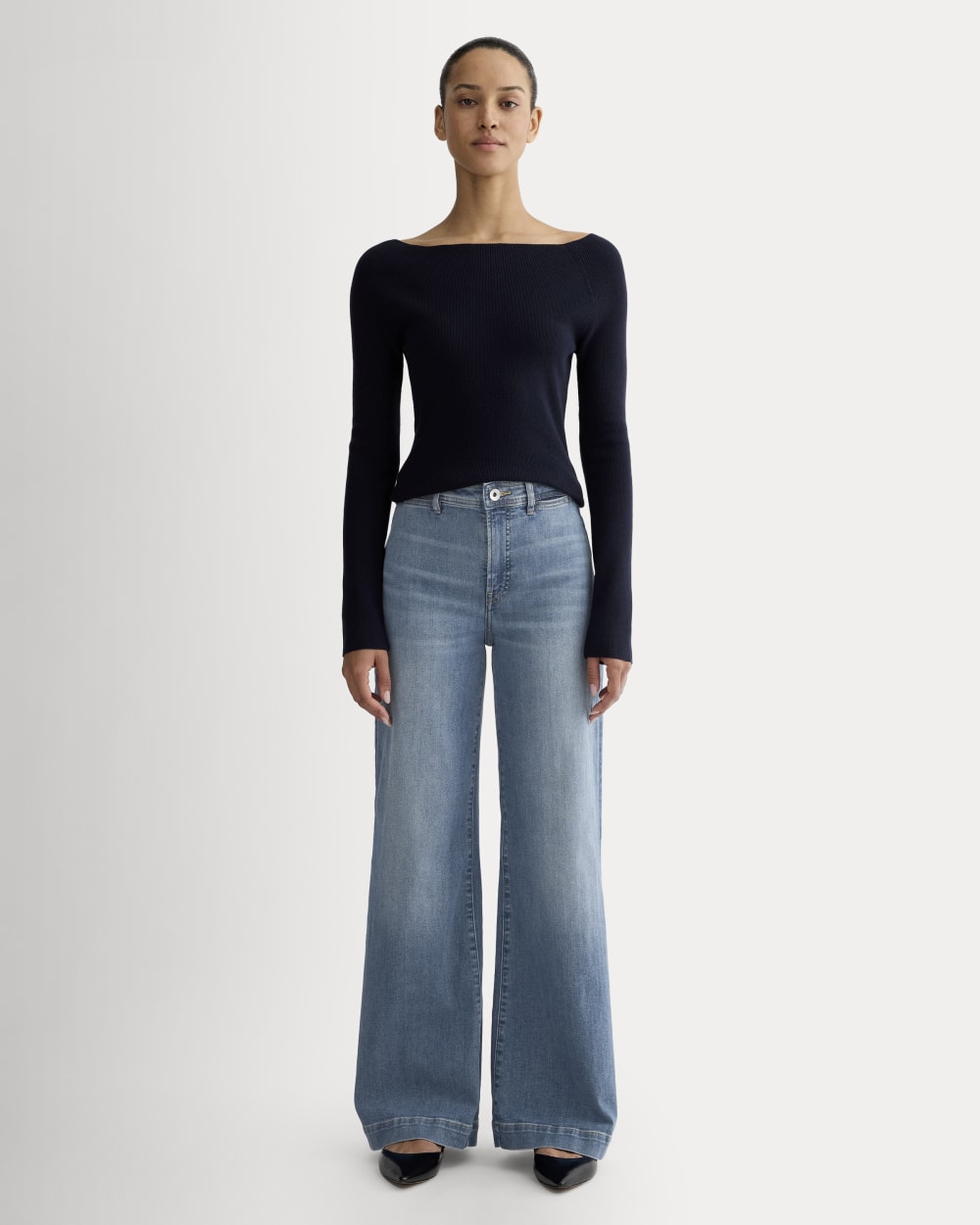 The High-Key Jean | Light Indigo