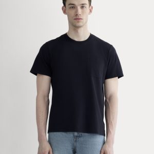 The Premium-Weight Pocket Tee | Uniform | Black