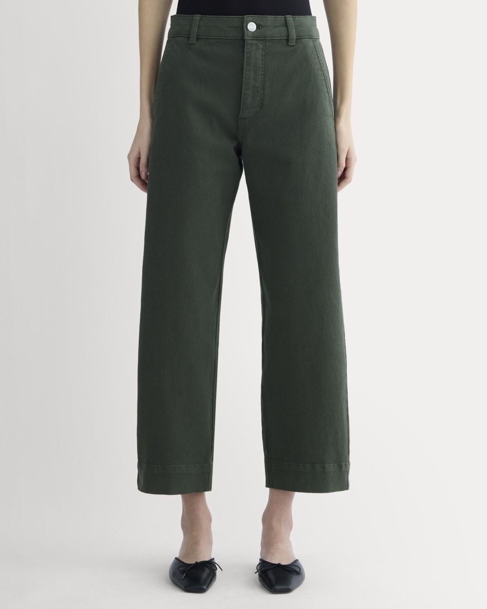 The Utility Straight-Leg Pant | Dark Forest | 26.5 Inseam - Image 3