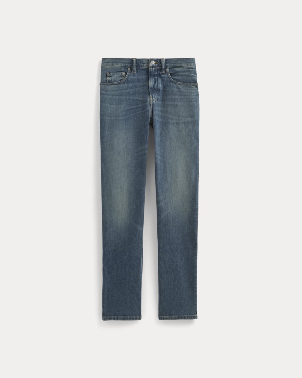 The Selvedge Straight Fit Jean | Drake Vintage Mid Wash - Image 2