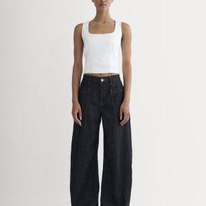 The Gardener Pull-On Jean | Dark Indigo
