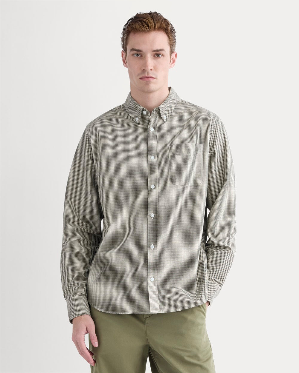 The Classic Oxford Shirt | Forest Night Gingham | Standard