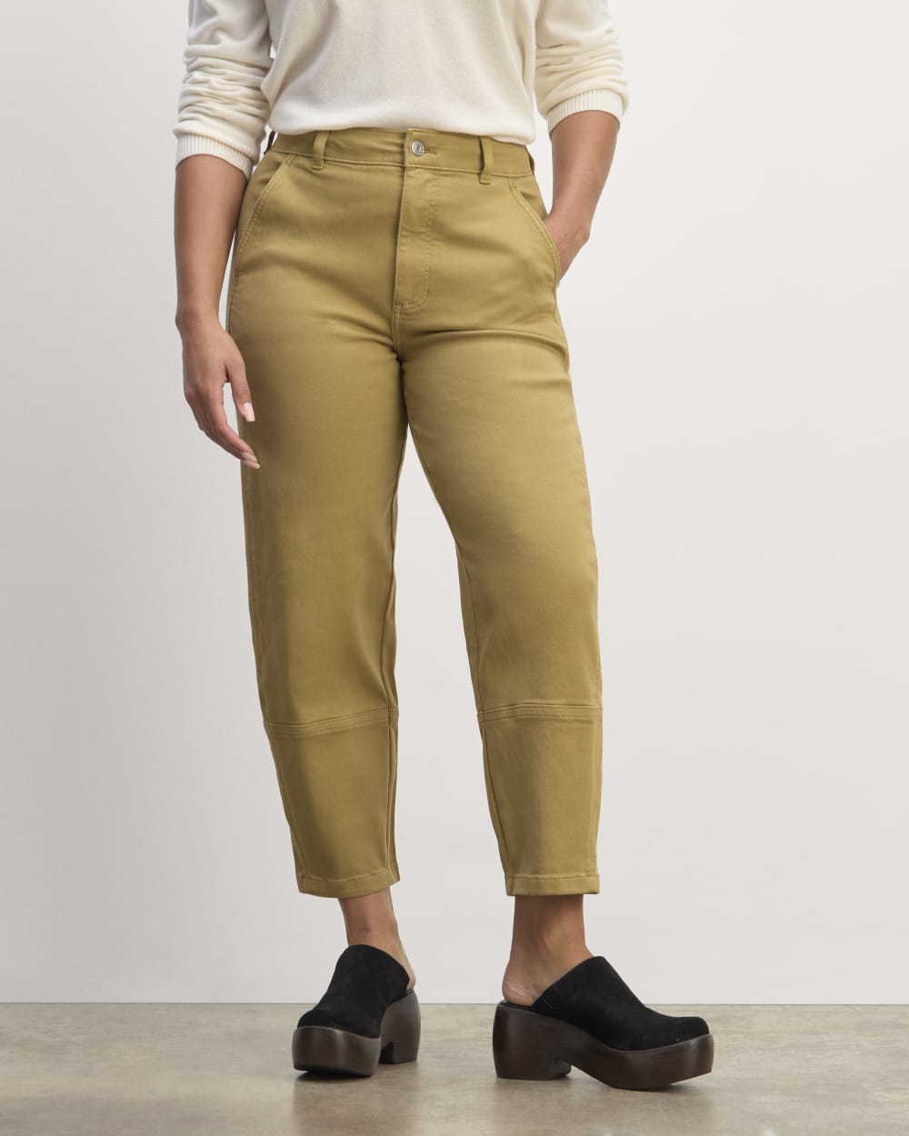 The Utility Barrel Pant | Fennel Seed | Regular - Image 3