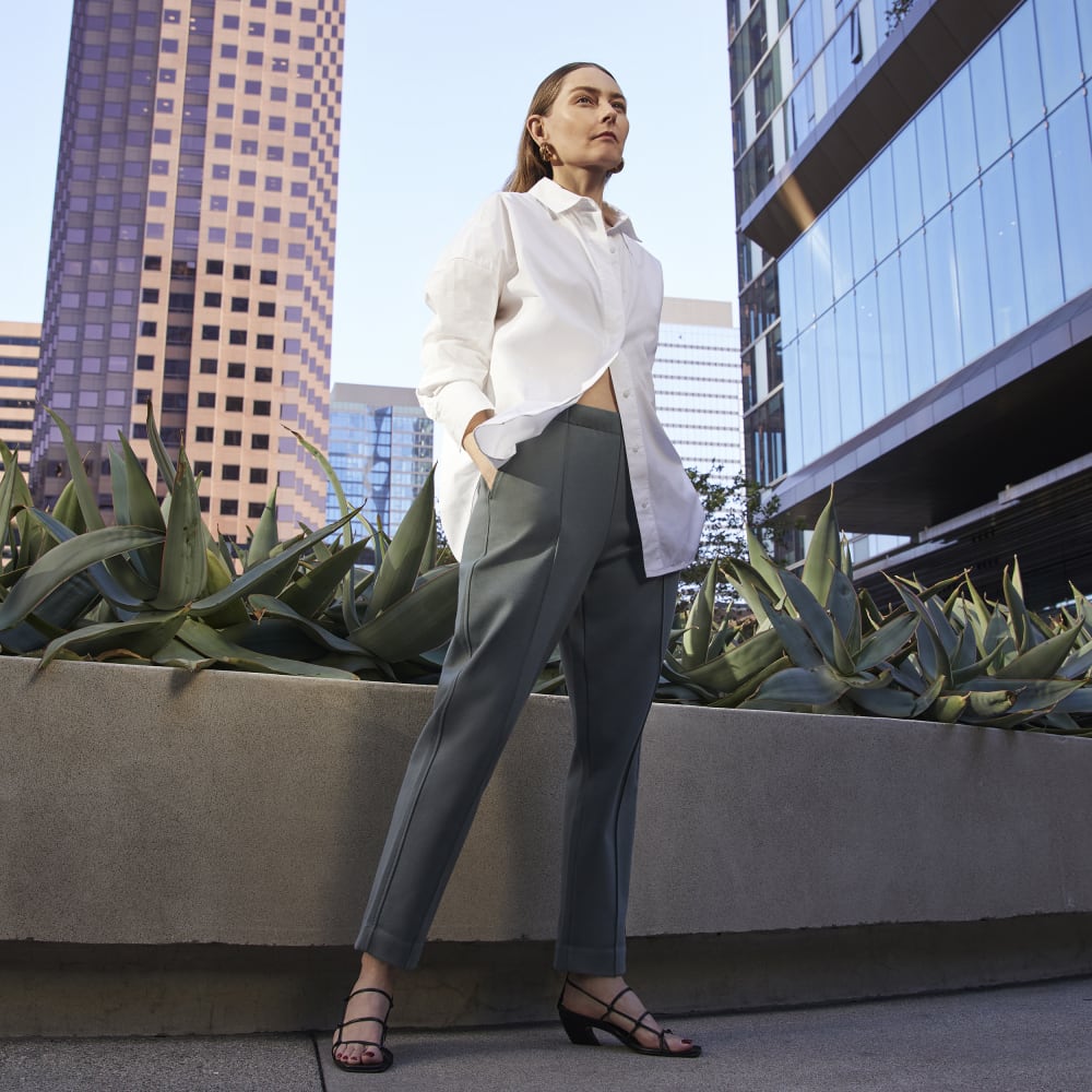 The Oversized Poplin Shirt | White - Image 7