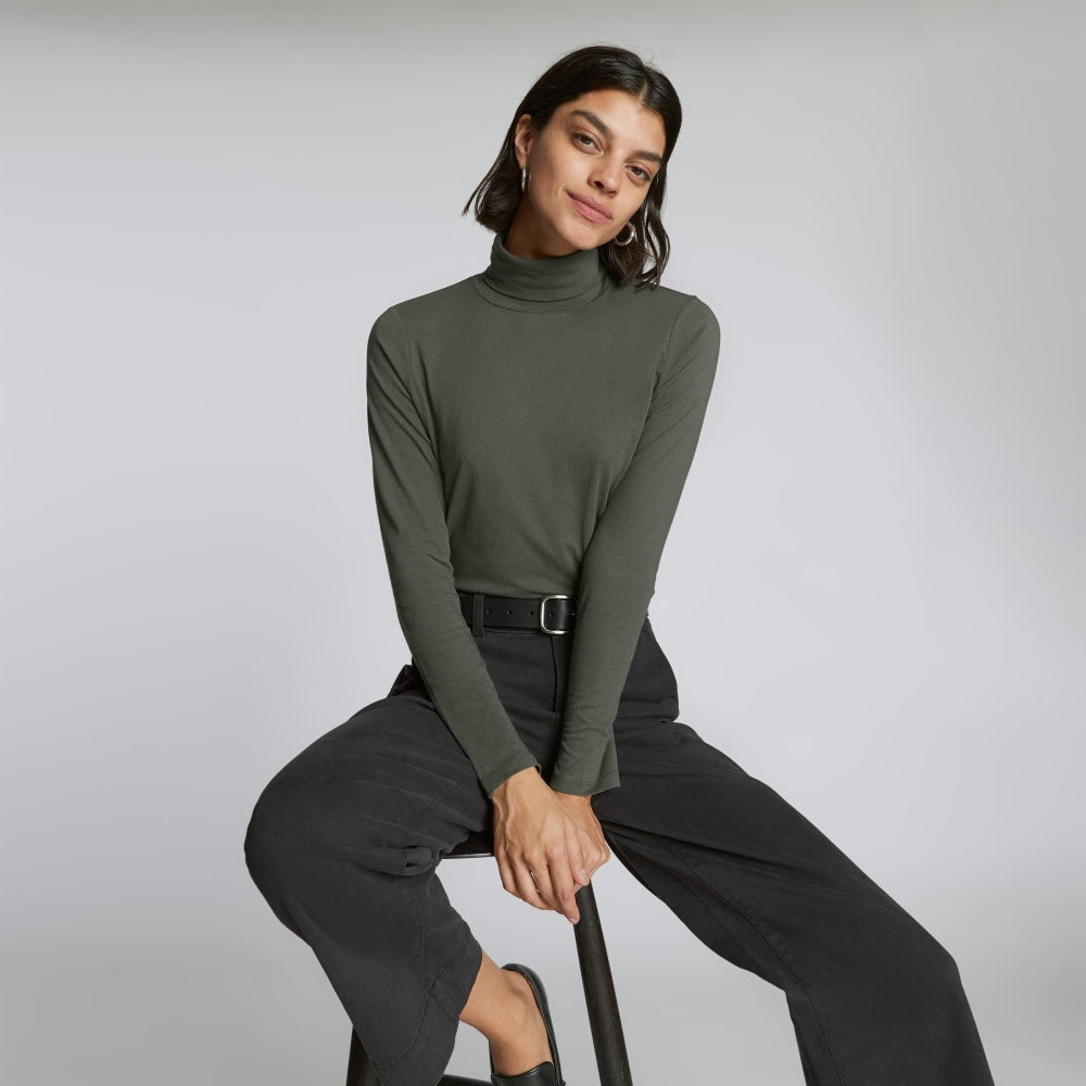 The Organic Cotton Turtleneck | Kambaba - Image 5