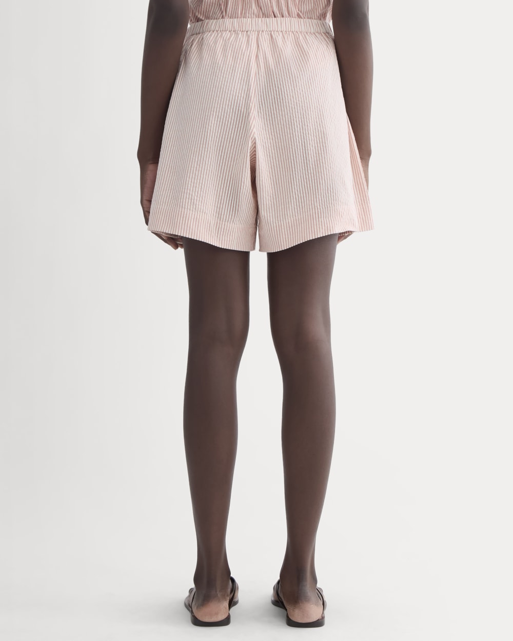 The Seersucker Pull-On Short | Soft Orange - Image 5