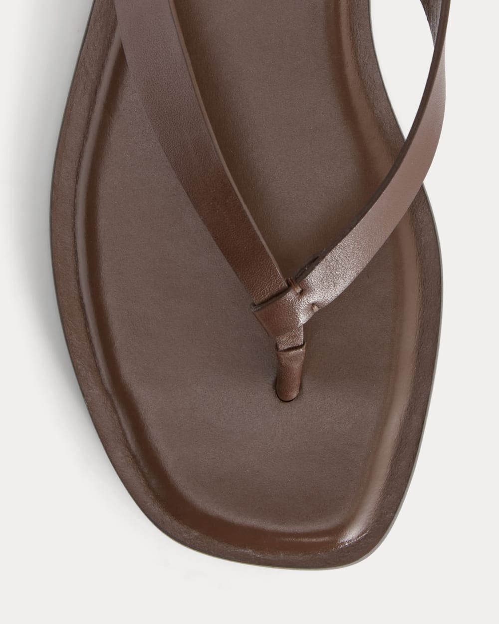 The Leather Flip Flop | Rum - Image 6