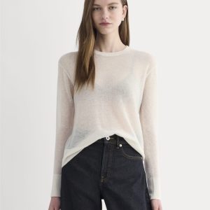 The Air Alpaca? Relaxed Crew Top | Birch