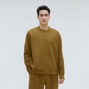 The Track Crewneck Sweatshirt | Tapenade