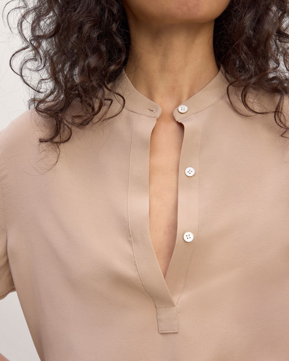 The Popover Top in Washable Silk | Chanterelle - Image 5