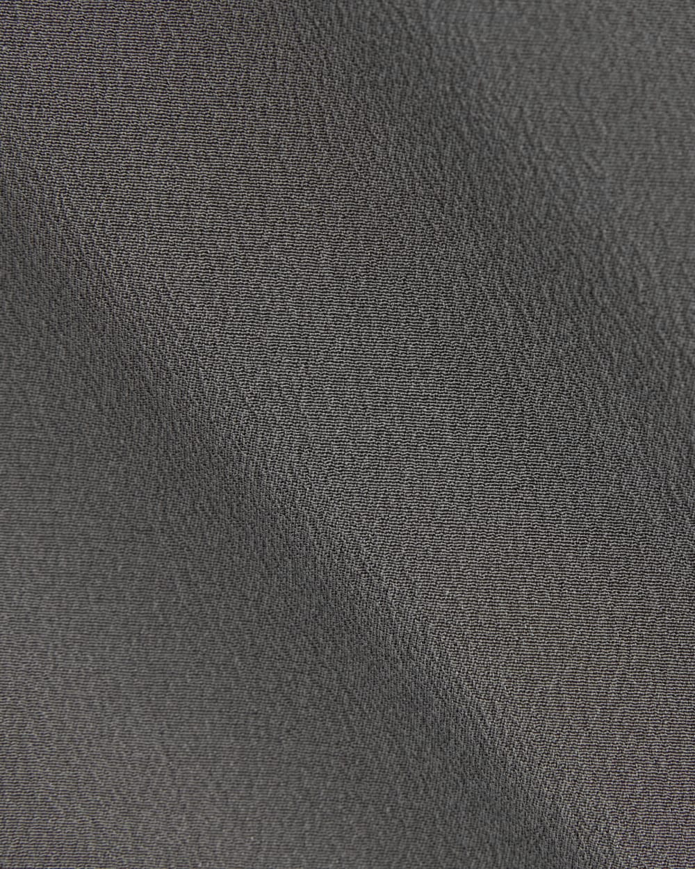 The Boxy Shirt in Washable Silk | Graphite - Image 6