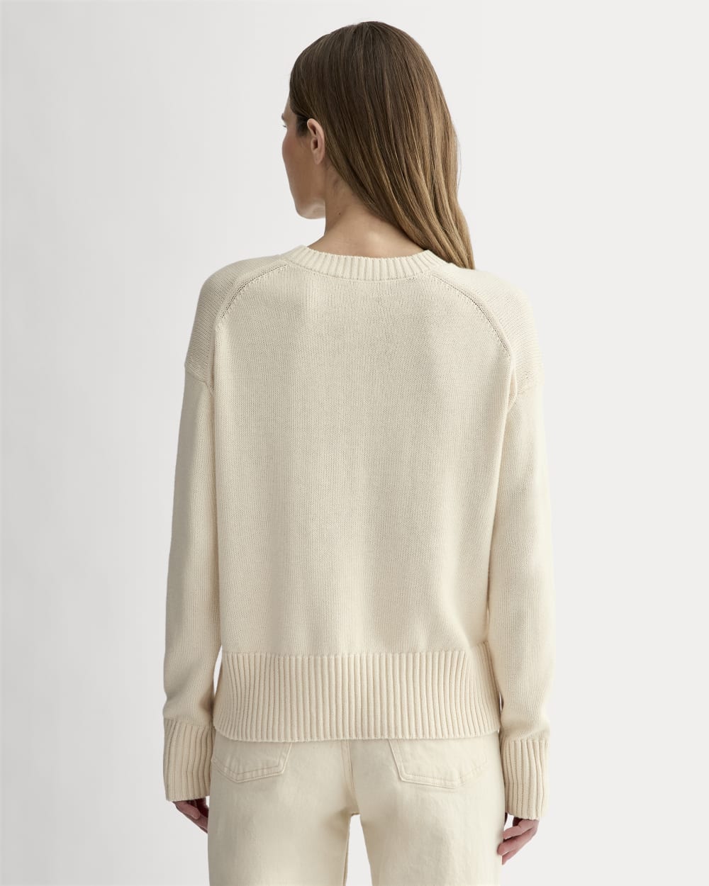 The Boxy Sweater in Everyday Cotton | Canvas - Image 5