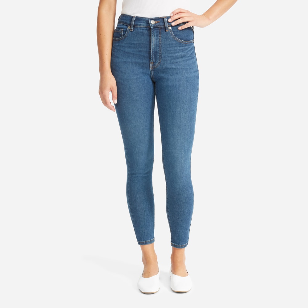 The Authentic Stretch High-Rise Skinny | Mid Blue | 26.5 Inseam - Image 10