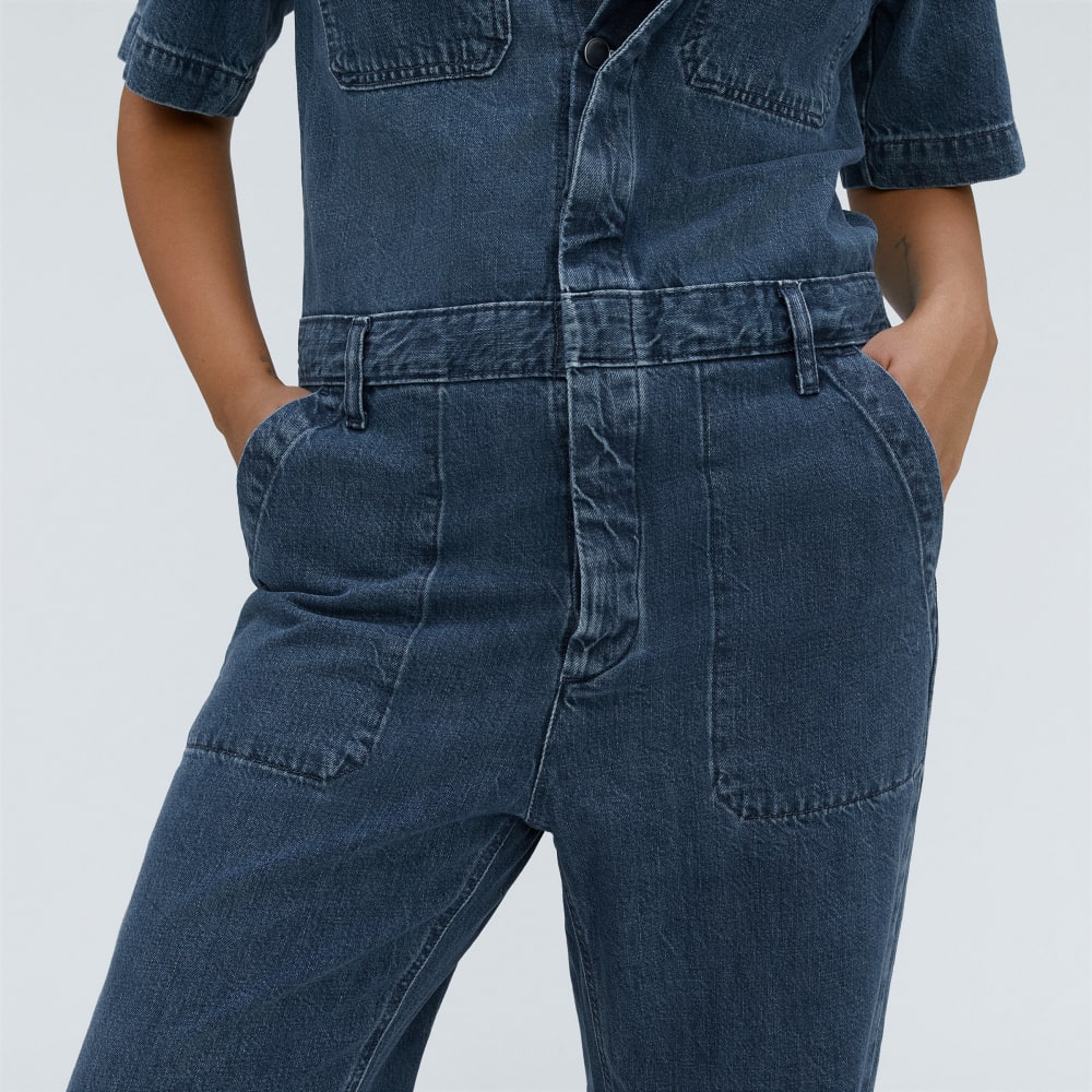 The Supersoft Jean Coverall | Work Blue - Image 5