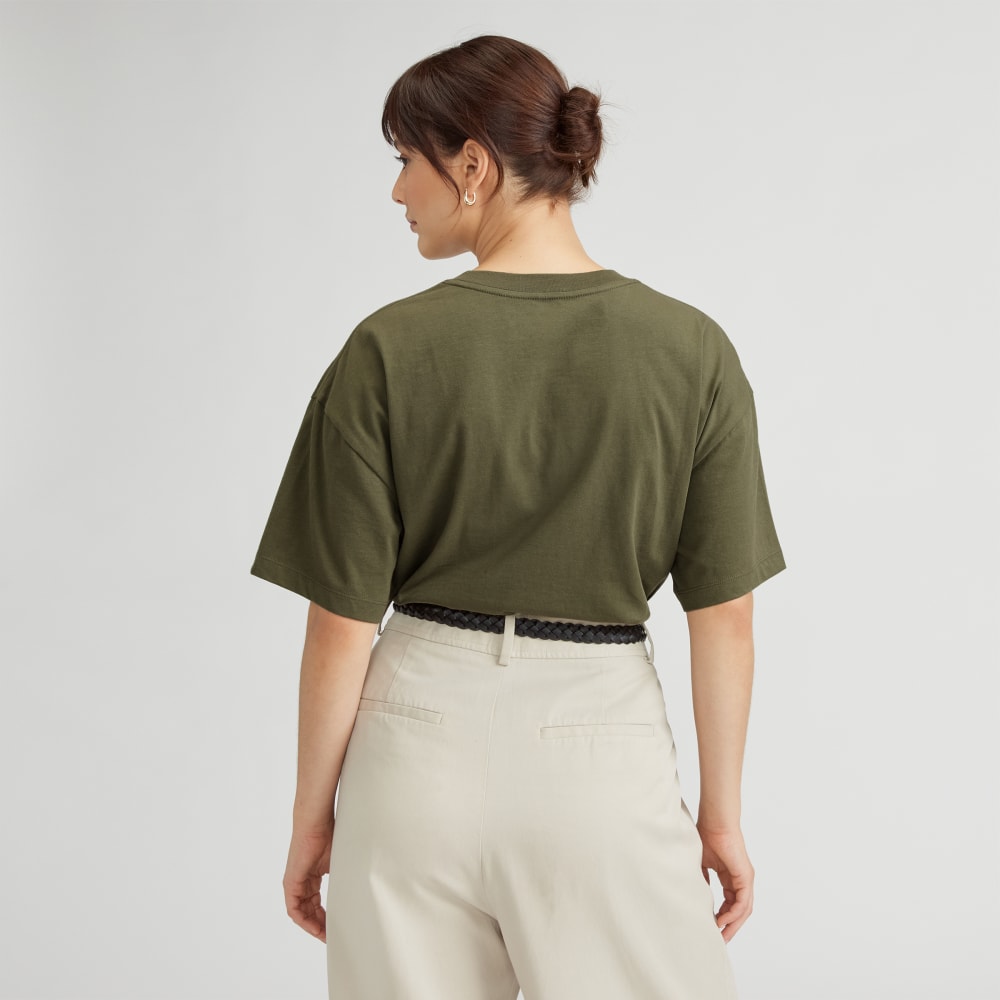 The Organic Cotton Relaxed Pocket Tee | Kalamata - Image 3