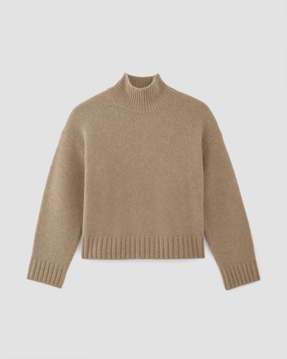 The Cloud Oversized Turtleneck | Tiger's Eye - Image 2