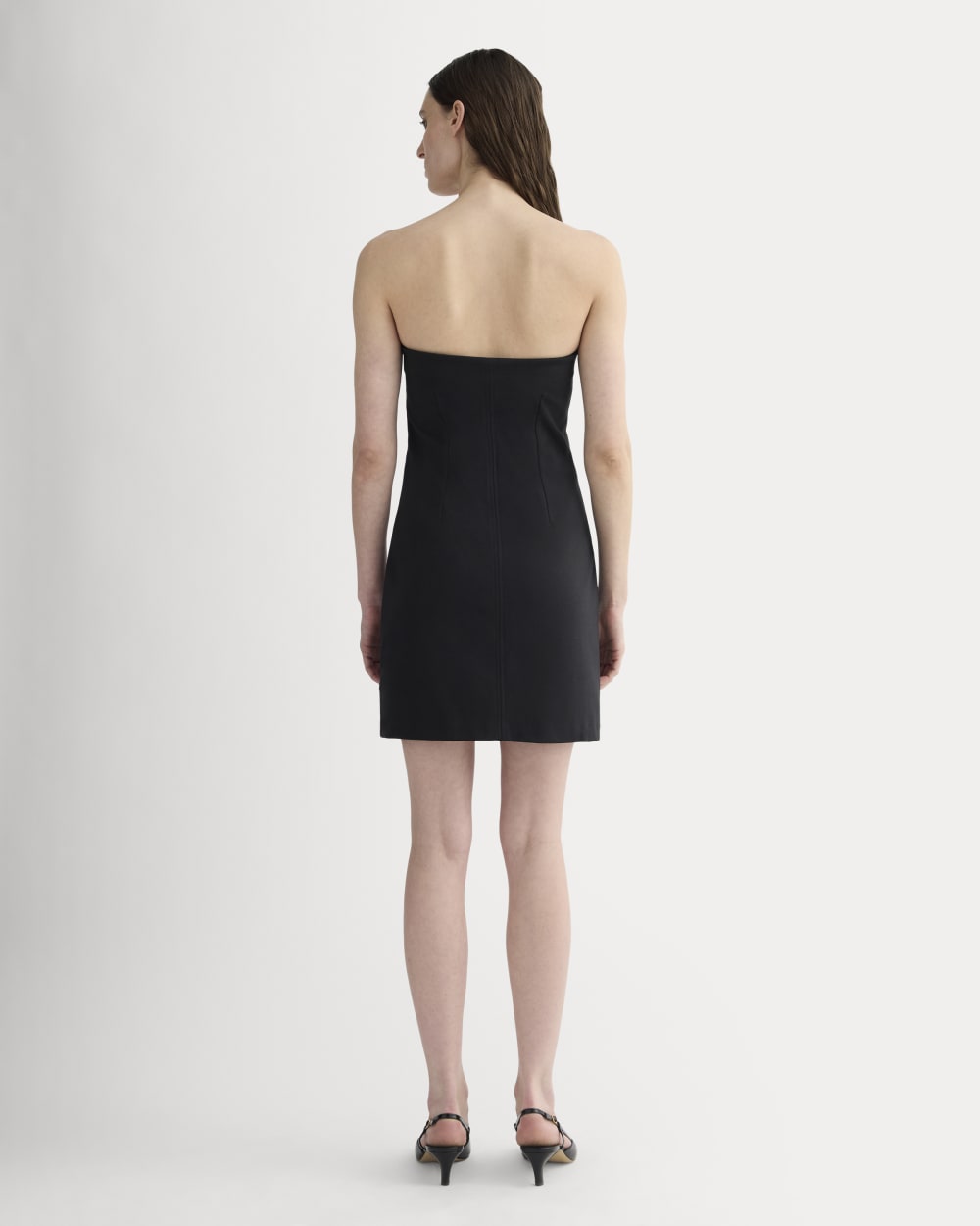 The Dream Strapless Mini Dress | Black - Image 5
