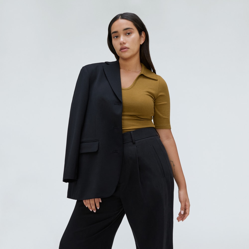 The Super-Soft Short Sleeve Polo | Tapenade - Image 5