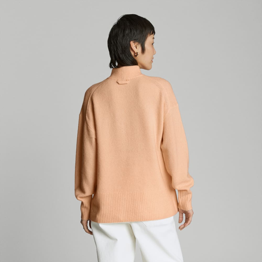 The Cozy-Stretch Pullover | Apricot - Image 3
