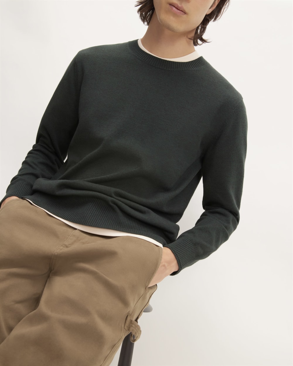 The No-Sweat Sweater | Uniform | Scarab / Black Twist - Image 4