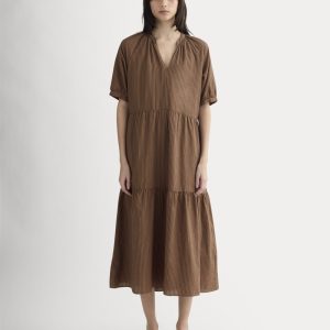 The Farmers Market Dress | Carob Brown / Black