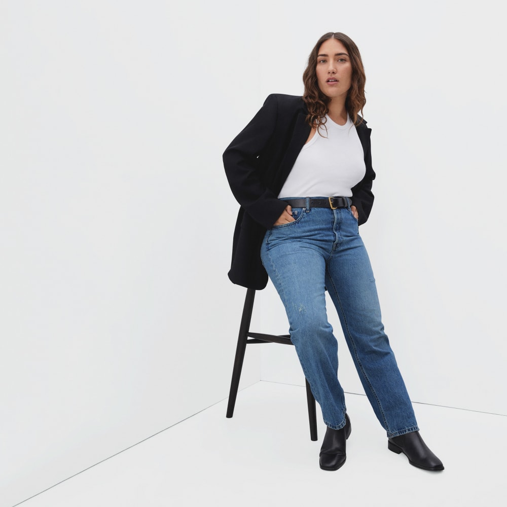 The Rigid Slouch Jean | Washed Indigo | 27.5 Inseam - Image 13