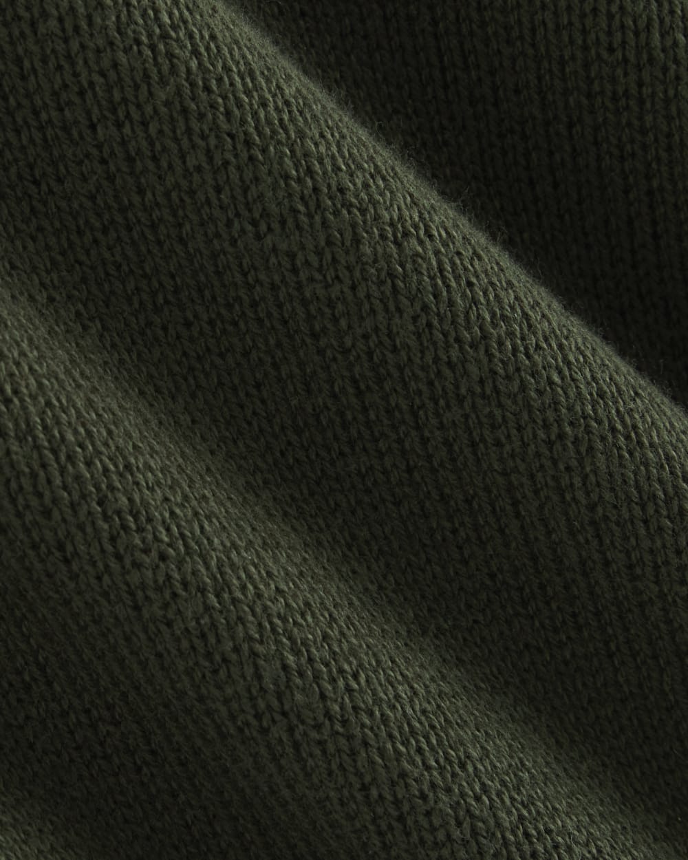 The Boxy Sweater in Everyday Cotton | Dark Green - Image 6