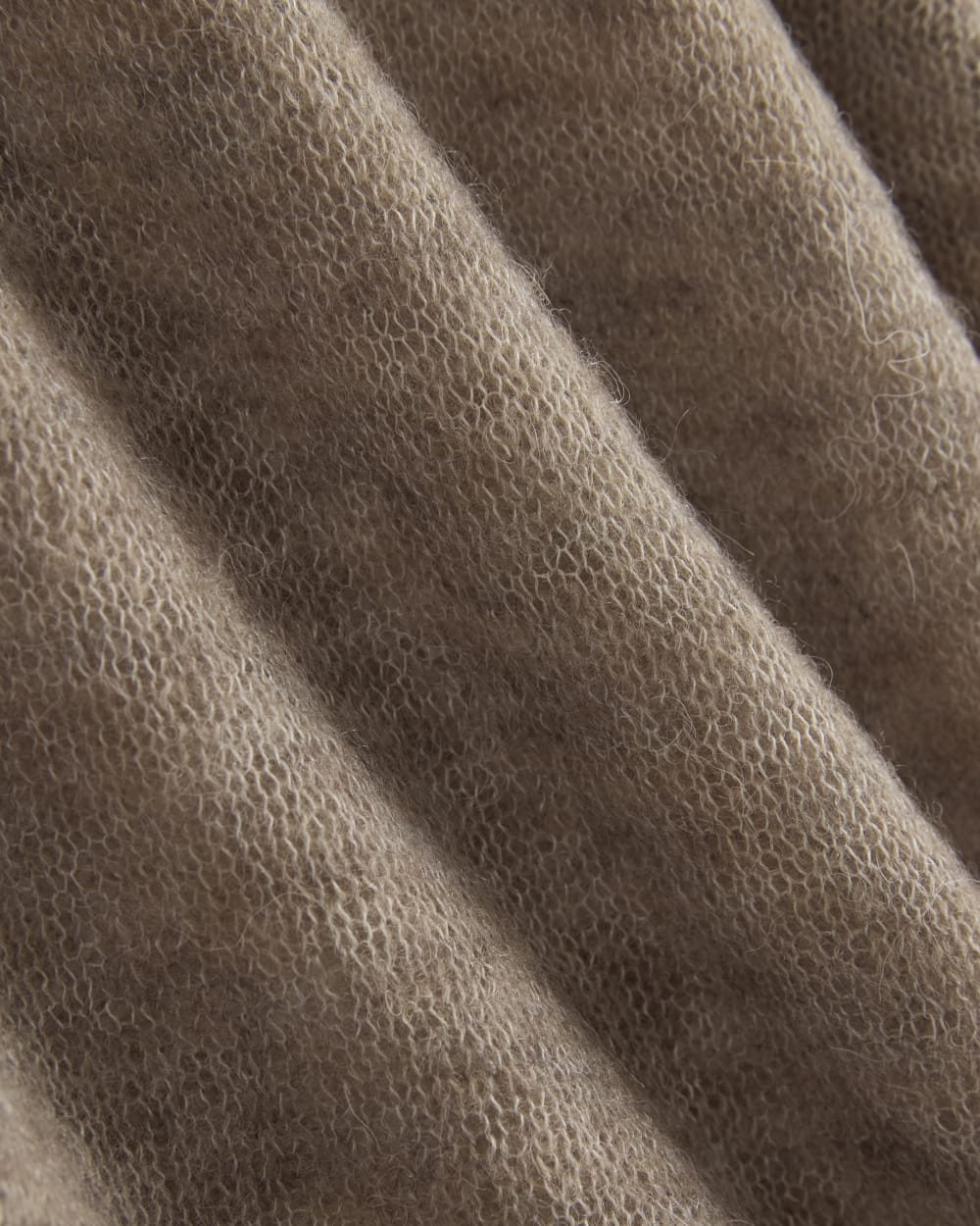 The Air Alpaca ? High V Cardigan | Heathered Chocolate Chip - Image 6