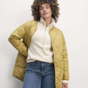 The Quilted Liner | Golden Oak