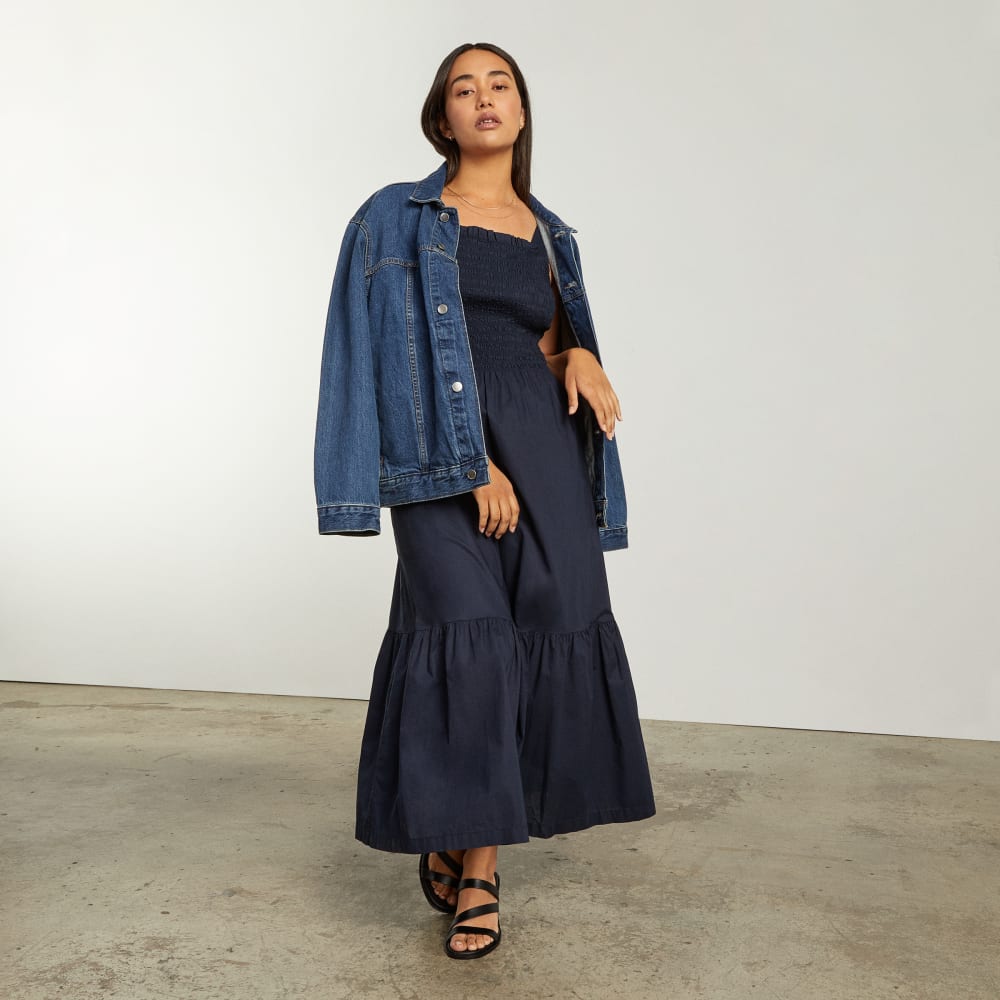 The Smock Dress | Deep Navy - Image 5