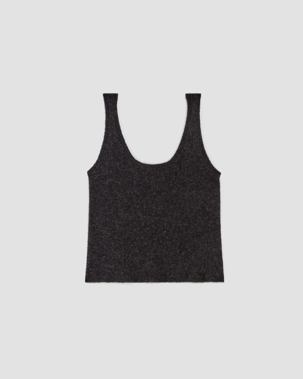 The Cozy-Stretch Tank | Charcoal - Image 2