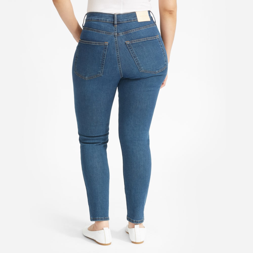 The Authentic Stretch High-Rise Skinny | Mid Blue | 26.5 Inseam - Image 9