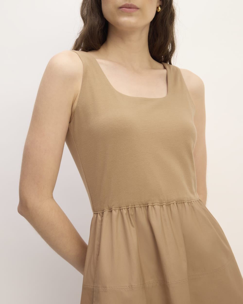 The Supima? Jersey Riviera Dress | Tiger's Eye - Image 4