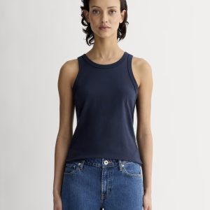 The Tank in Essential Cotton | Navy