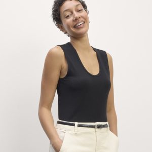 The Shimmy Tank | Black