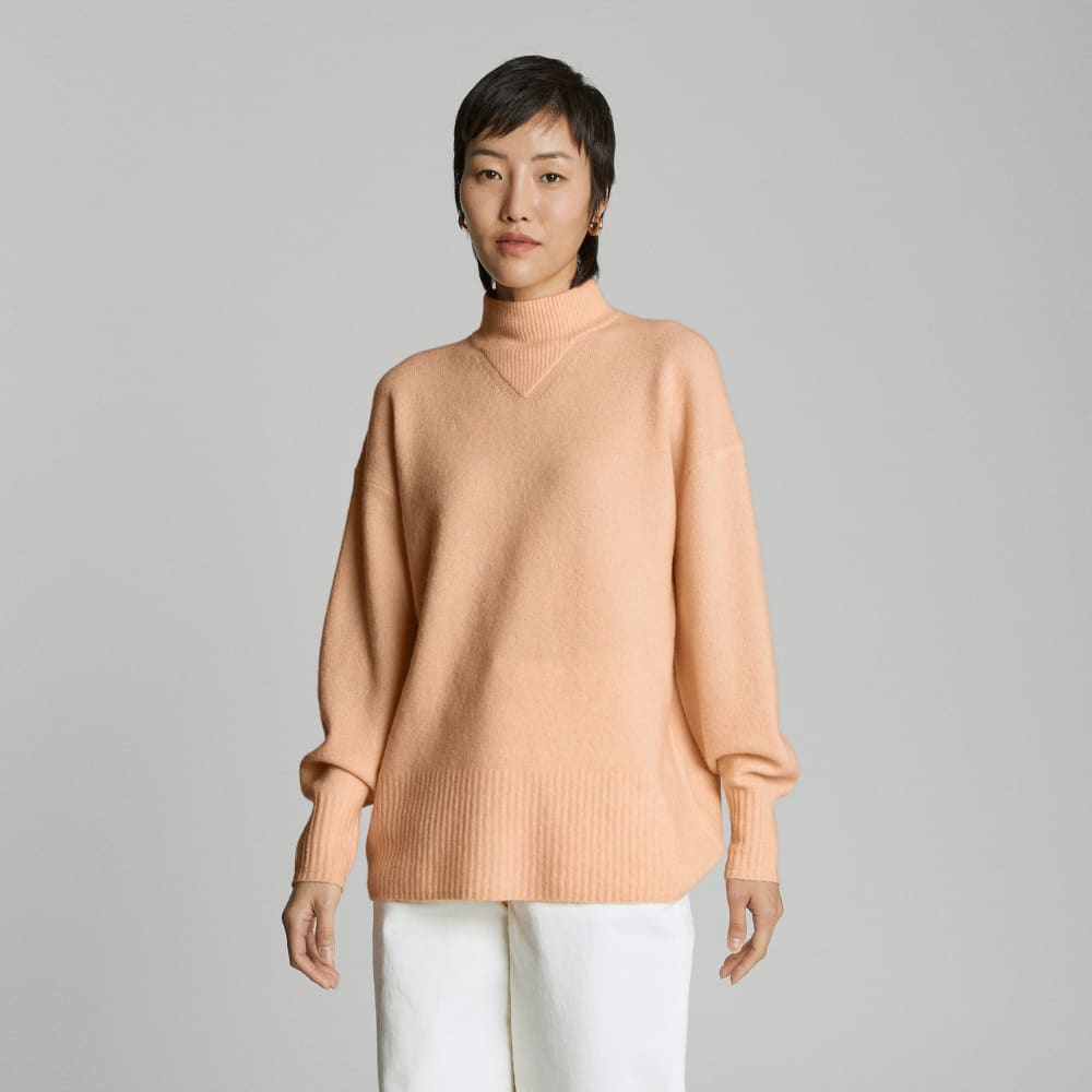 The Cozy-Stretch Pullover | Apricot