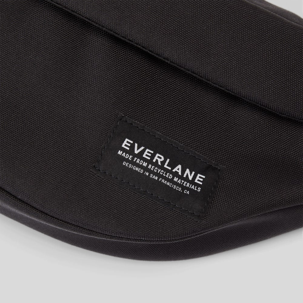 The Renew Transit Fanny Pack | Black (with label) - Image 2