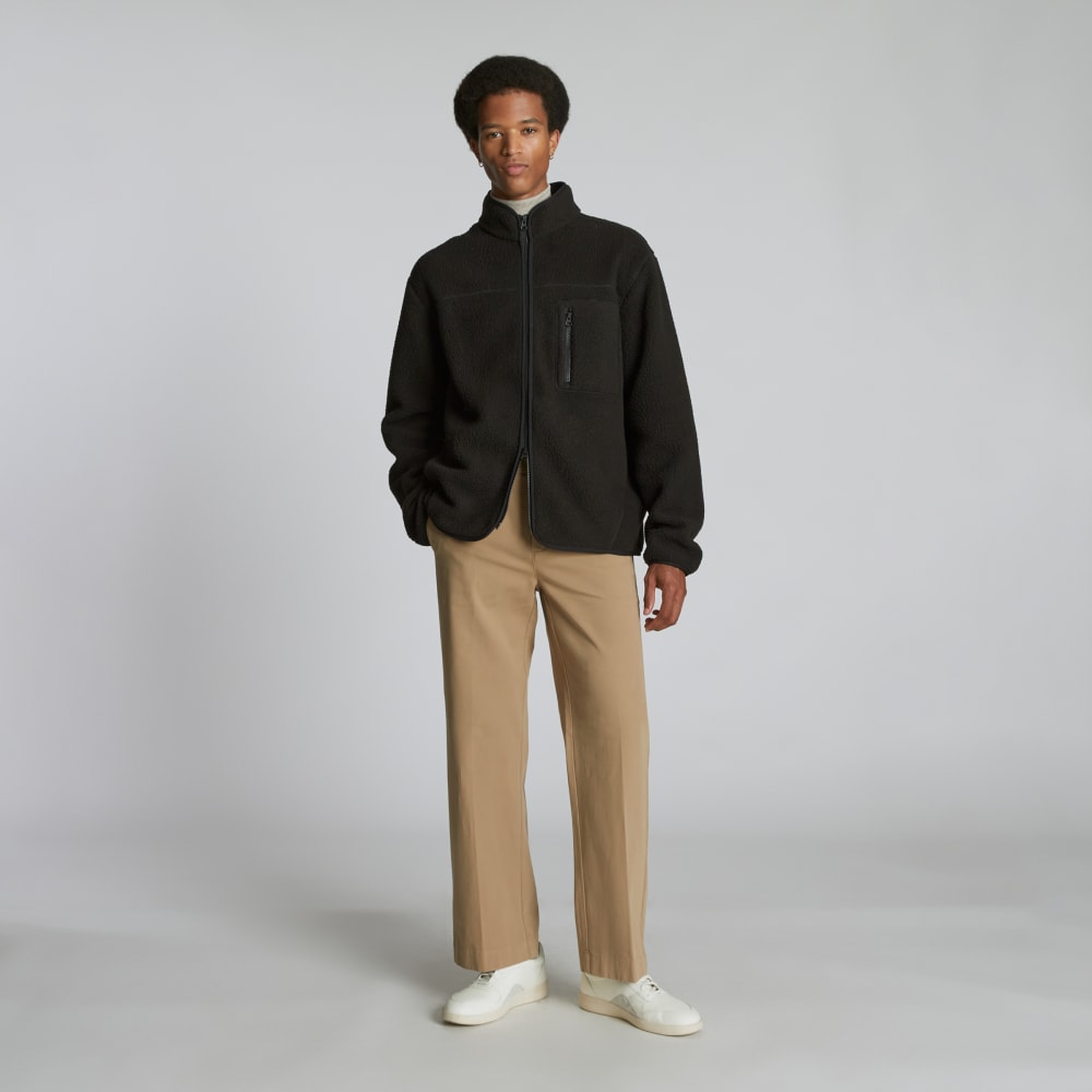 The ReNew Fleece Full Zip | Black - Image 5