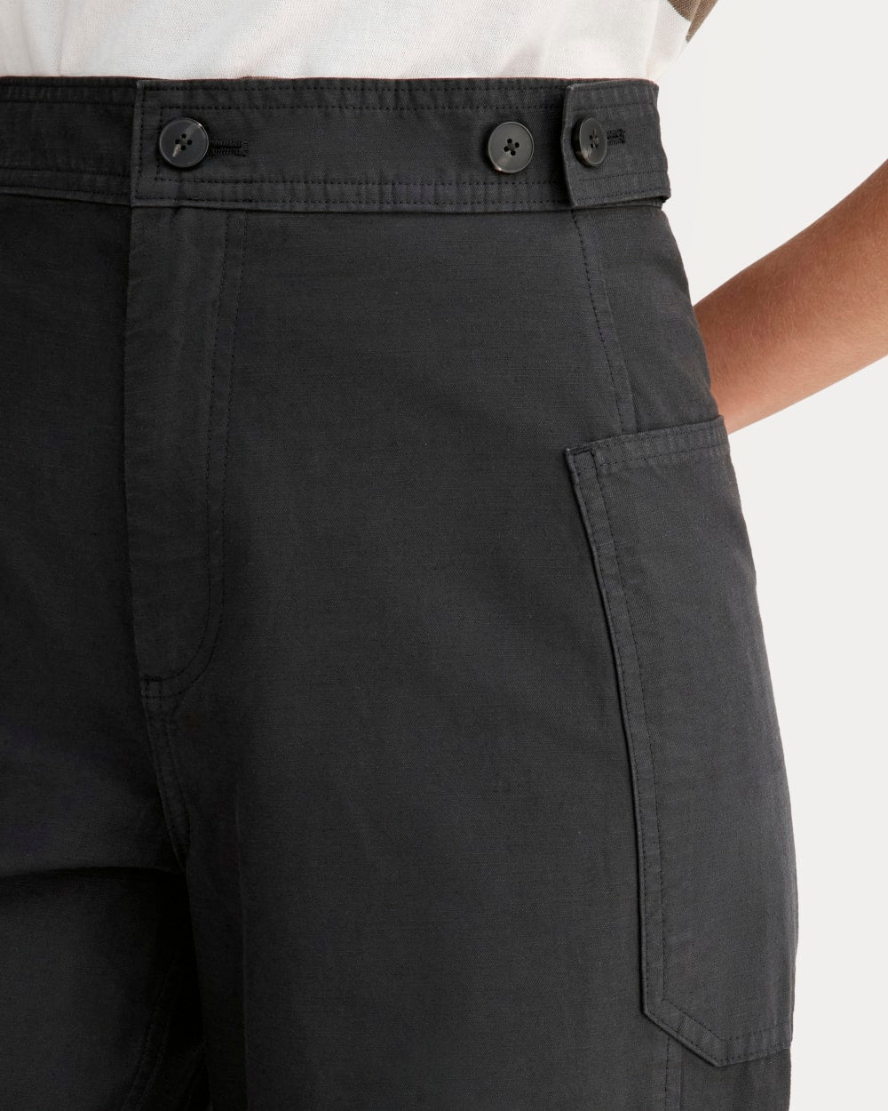 The Fatigue Barrel Pant | Black - Image 4