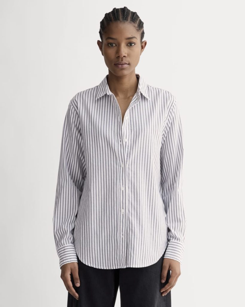 The Must-Have Shirt in Silky Cotton | Periscope / Bone