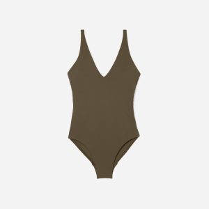 The V-Neck One-Piece | Beech
