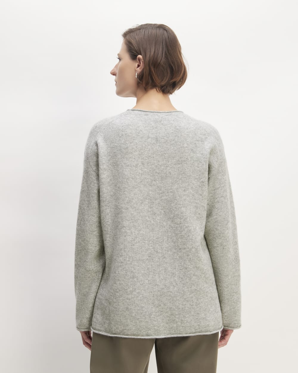 The Cozy-Stretch Crew | Heathered Grey - Image 6